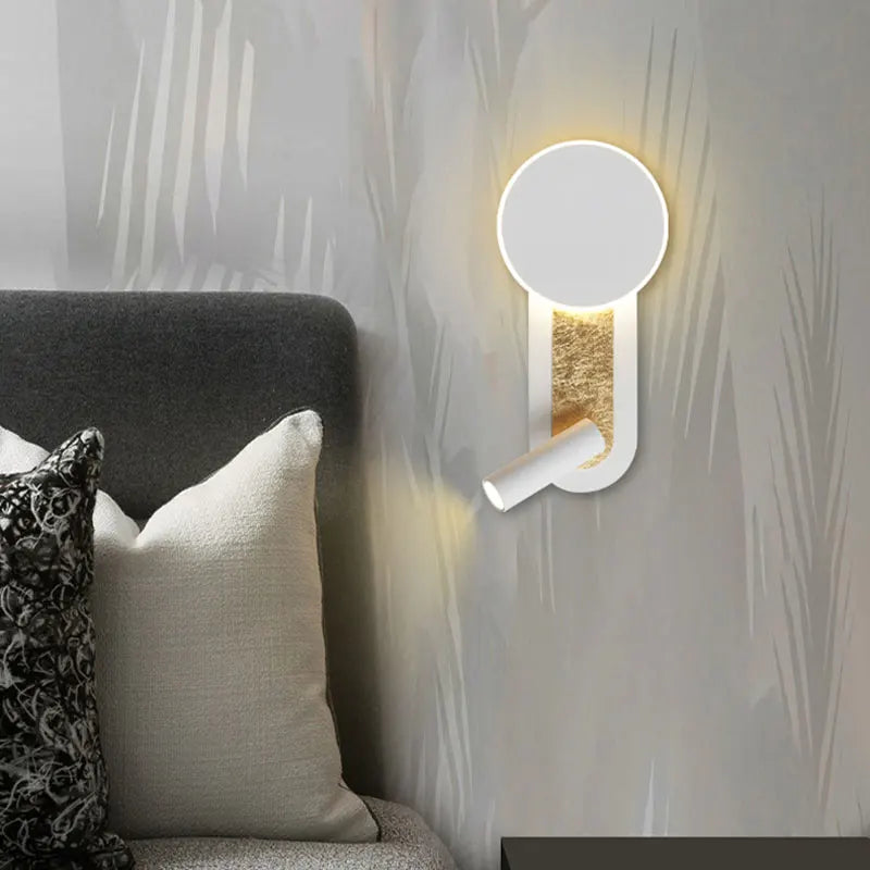 Luvano HaloBeam LED Wandleuchte Nordic 2 flammig