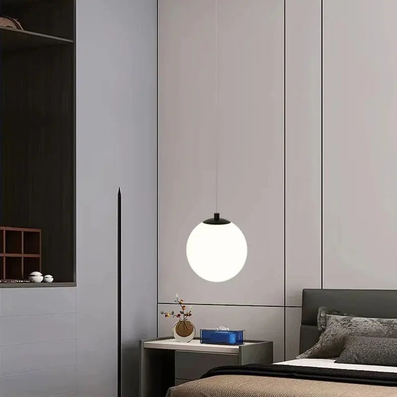 Luvano Luna Pendelleuchte Glaskugel Nordic