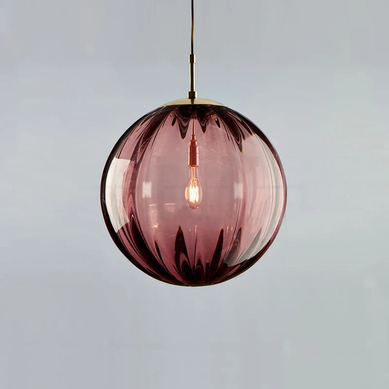 Luvano Pendelleuchte Glaskugel Nordic elegant