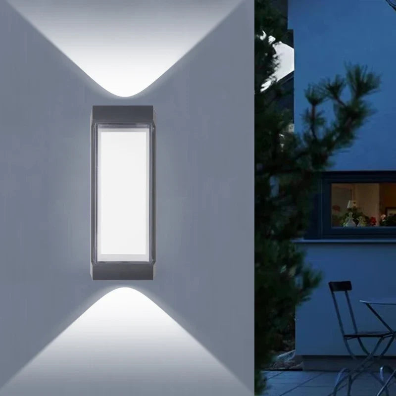Luvano LED Wandleuchte außen Up Down modern