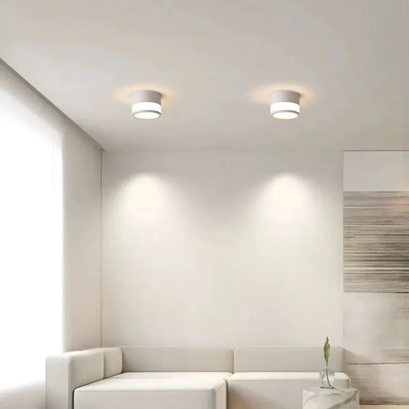 Luvano LED Downlight Aufbau 9W 15W Nordic