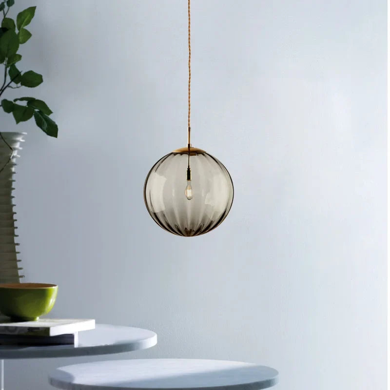 Luvano Pendelleuchte Glaskugel Nordic elegant