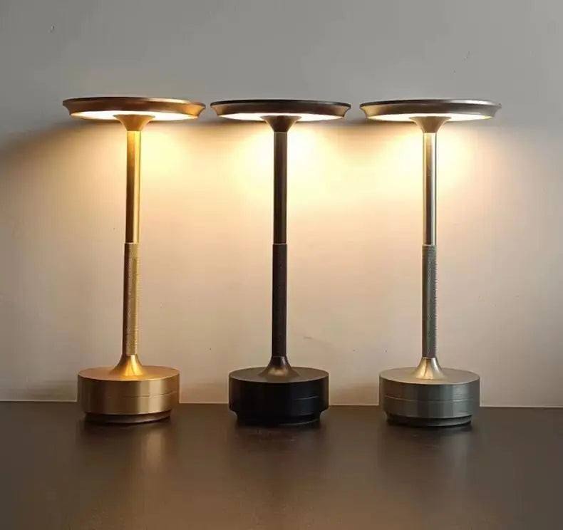 Luvano Tischleuchte Touch Akku dimmbar LED