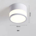 Luvano LED Downlight Aufbau 9W 15W Nordic
