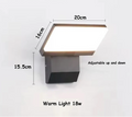 Luvano LumiFold Wandleuchte außen IP65 Sensor