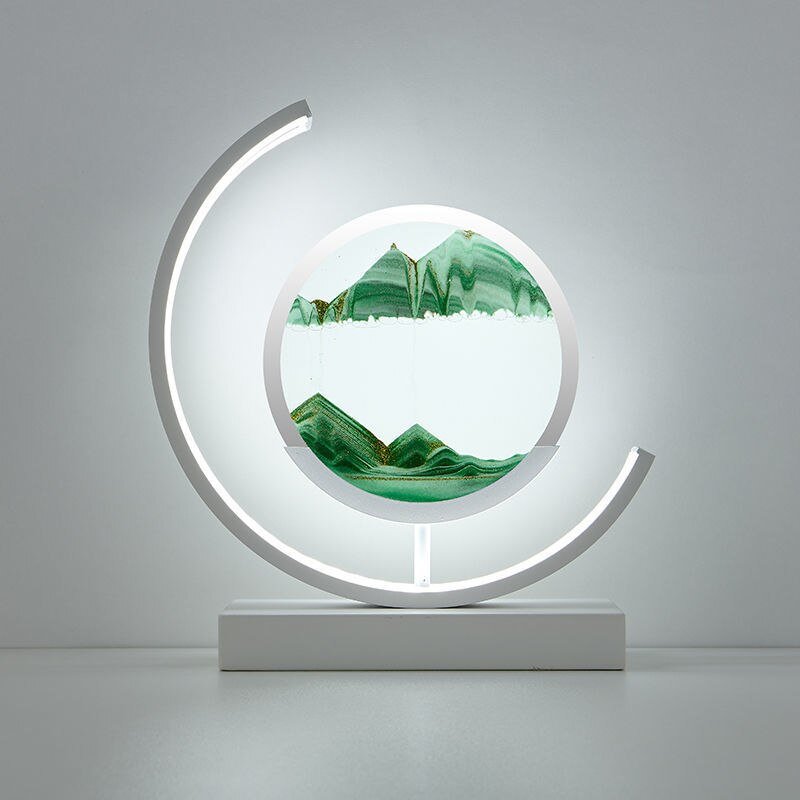 Luvano Tischleuchte Treibsand LED Deko