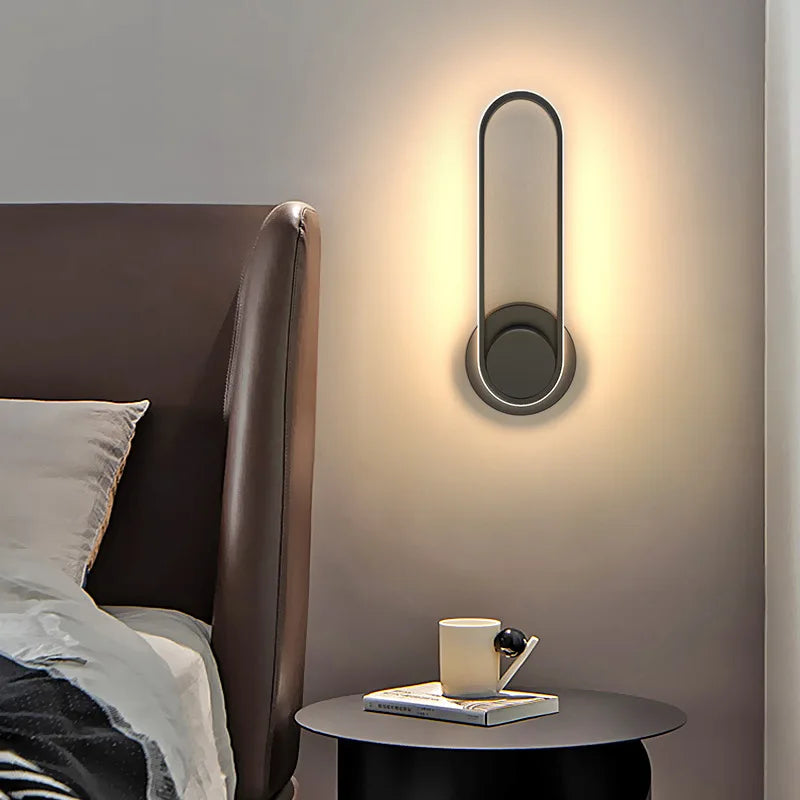 Luvano LED Wandleuchte drehbar 330 Grad Alu