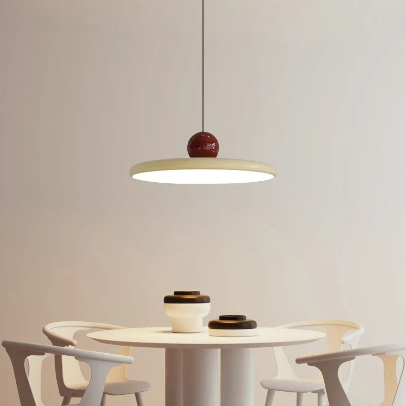 Luvano LED Pendelleuchte Ufo Nordic Cream Design