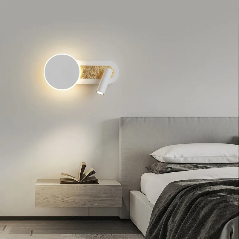 Luvano HaloBeam LED Wandleuchte Nordic 2 flammig