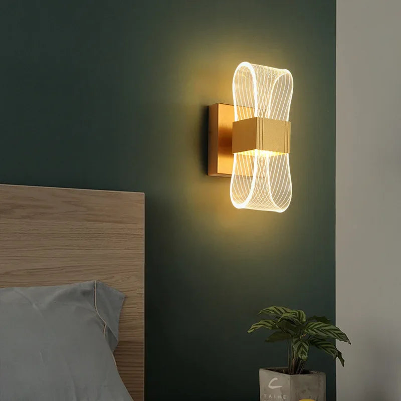 Luvano LED Wandleuchte Aluminium Nordic Deko