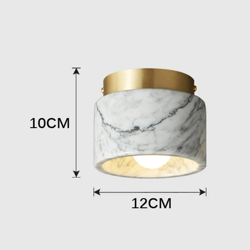 Luvano LED Downlight Marmor Nordic Deckenspot
