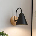 Luvano Nordic Beam Wandleuchte Holz Eisen