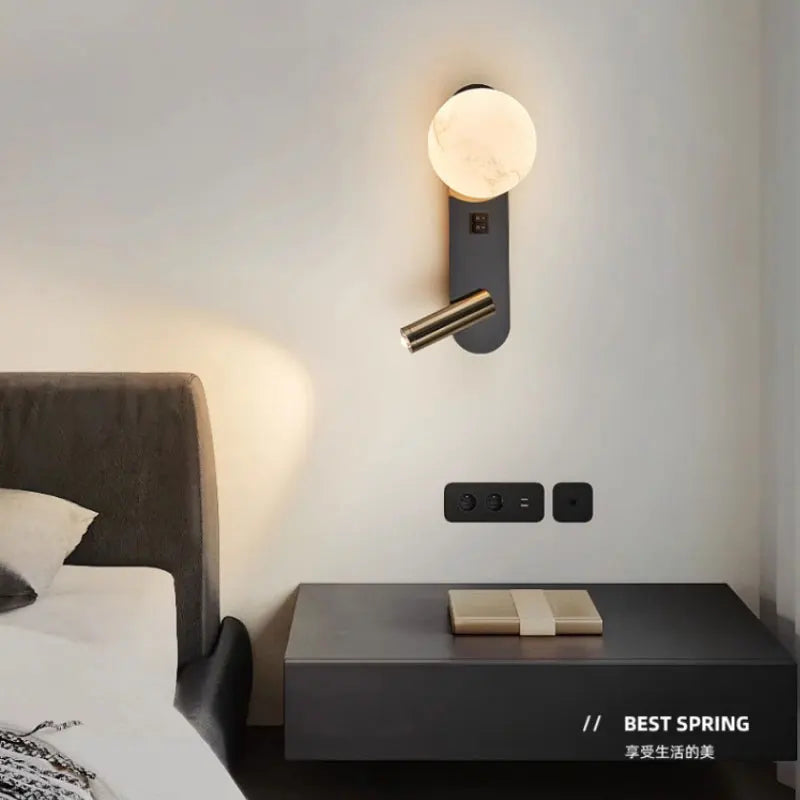 Luvano LunarBeam Wandleuchte 2 flammig Nordic