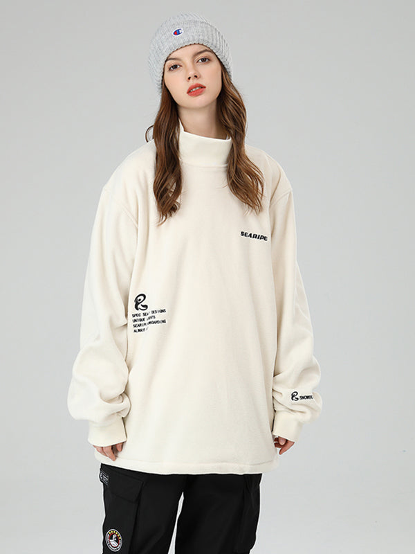 Searipe Look Good Fleece-Pullover für Damen, Schneekapuzen