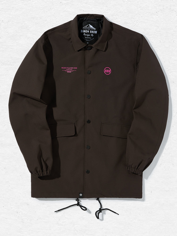 Damen-Coachjacke im Basic-Stil von Nandn