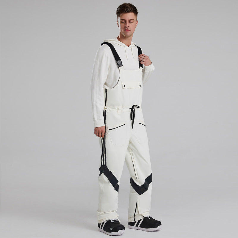 RIVIYELE Herren-Winterskihose im Slope-Style mit Reflektoren
