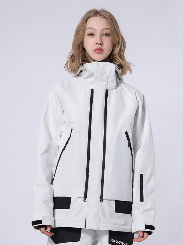 RAWRWAR Expedition Zip Snowboardjacke für Herren
