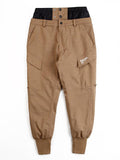 RAWRWAR Herren High Waist Harem Waterproof Mountain Jogger Snow Pants Mountain Pants
