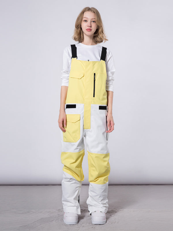 Mutu Snow Winter Moment Block Schnee-Latzhose für Herren