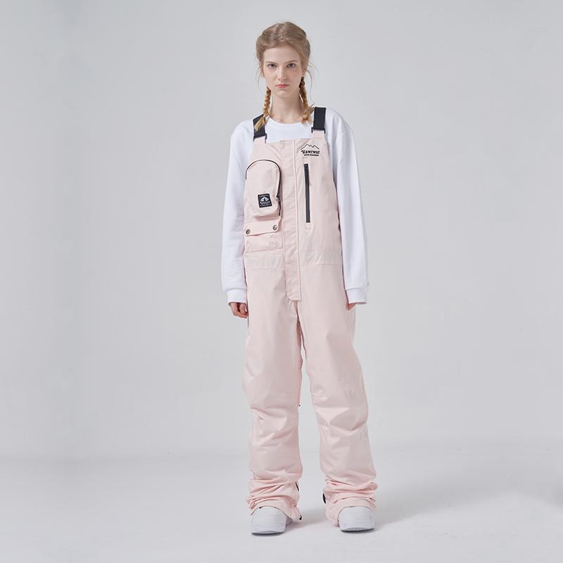 RAWRWAR Ice Storm Pocket Solid Snow Bibs Pants für Herren