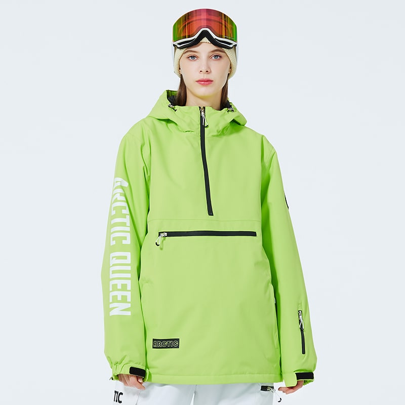 WinterPeak SnowGuard Anorakjacke für Herren mit halbem Reißverschluss