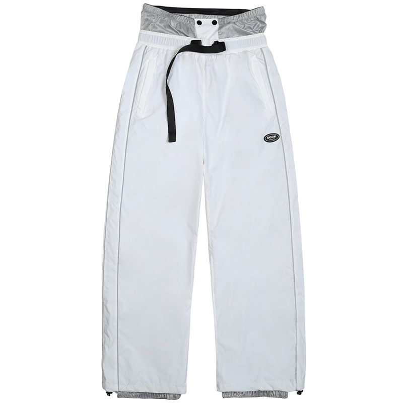 Dook Snow Stripe Herren-Snowboardhose mit elastischem Bund