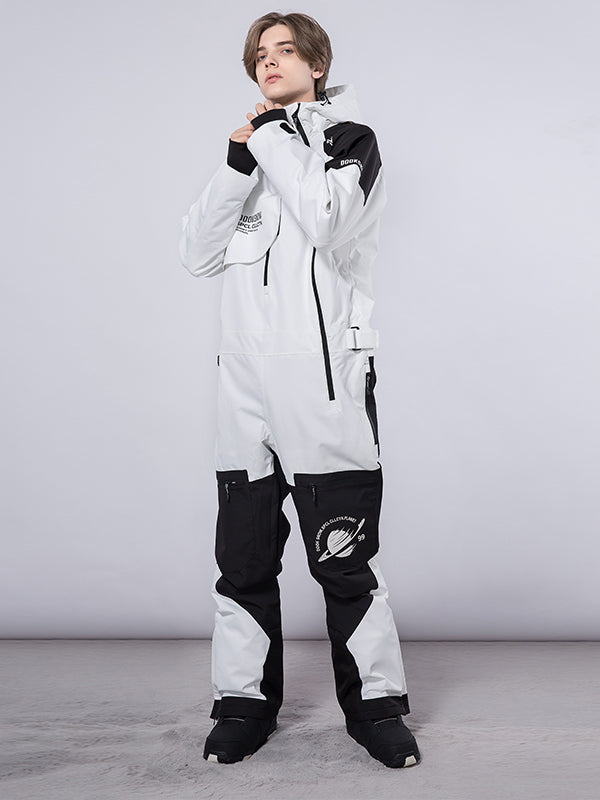 Dook Snow Polar World Cargo Einteiler-Schneeanzug für Herren