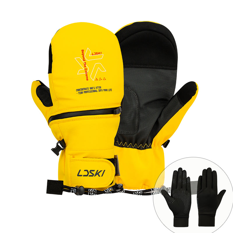 Damen LD Ski Winter Allwetter Snowboard Ski Handschuhe