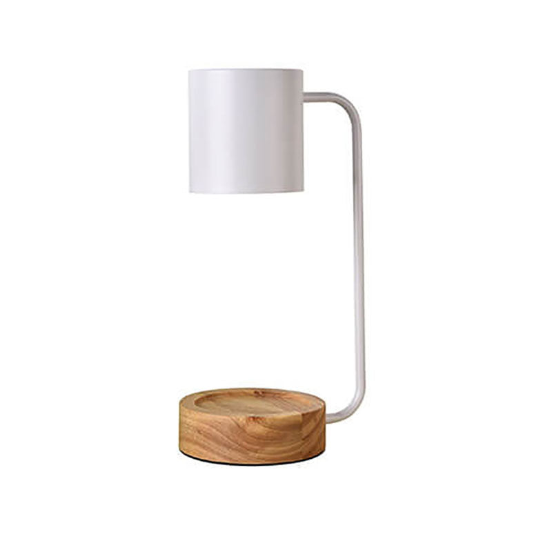 Luvano Tischleuchte Holz Metall japanisch minimal