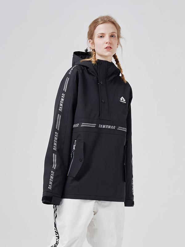 RAWRWAR Mountains Call Anorak Cargojacke für Herren, Wintermantel