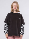 Damen-Pullover Dook Snow Fake Two mit Rundhalsausschnitt