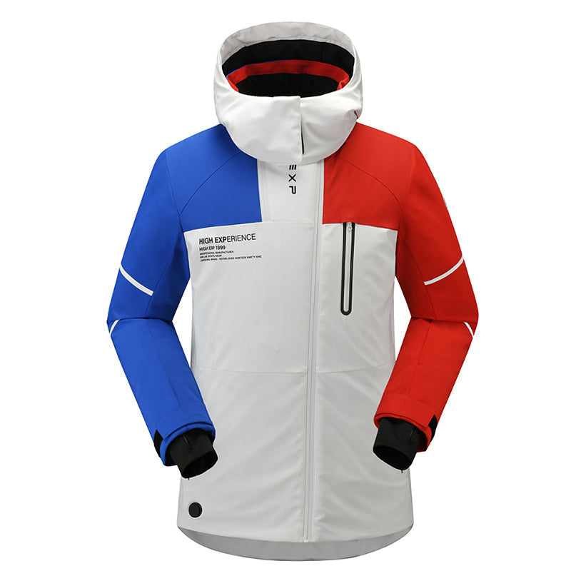 Damen Unisex Winter Elevation Beheizbare Schneejacke