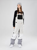 Searipe Mountain Discover Colorblock Skihose für Damen (Latzhose)