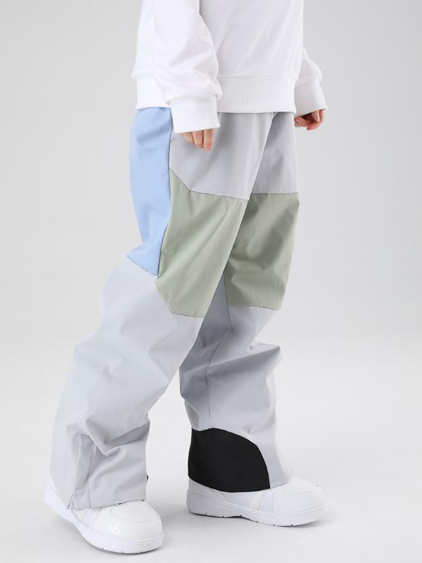 Searipe Winter Freerider Colorblock Skihose für Herren