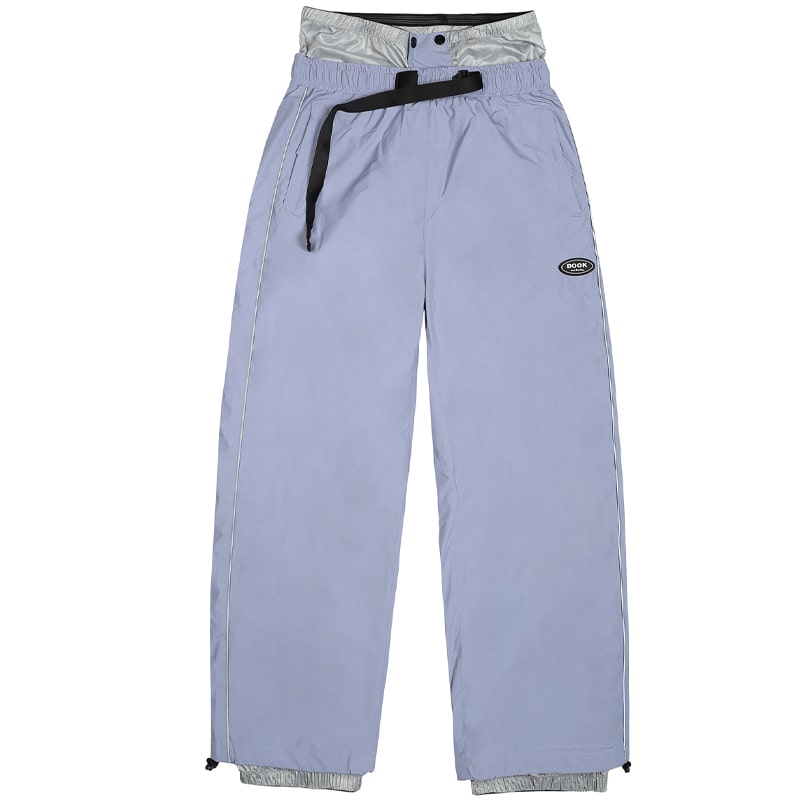 Dook Snow Stripe Herren-Snowboardhose mit elastischem Bund