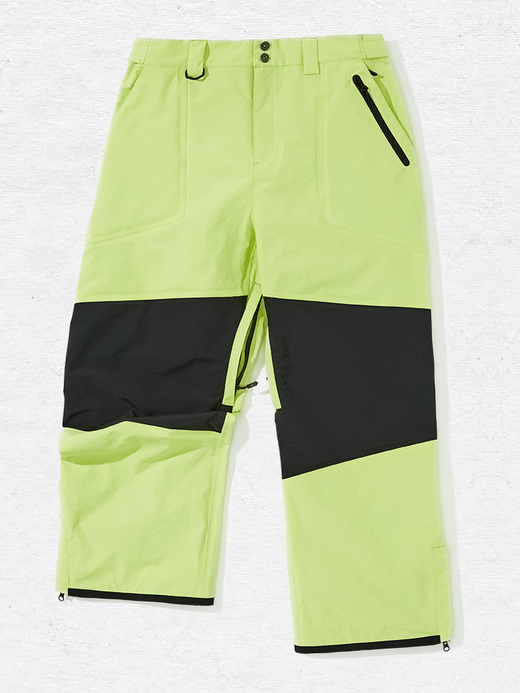 Nandn Colorblock Mountain Top Schneehose für Herren