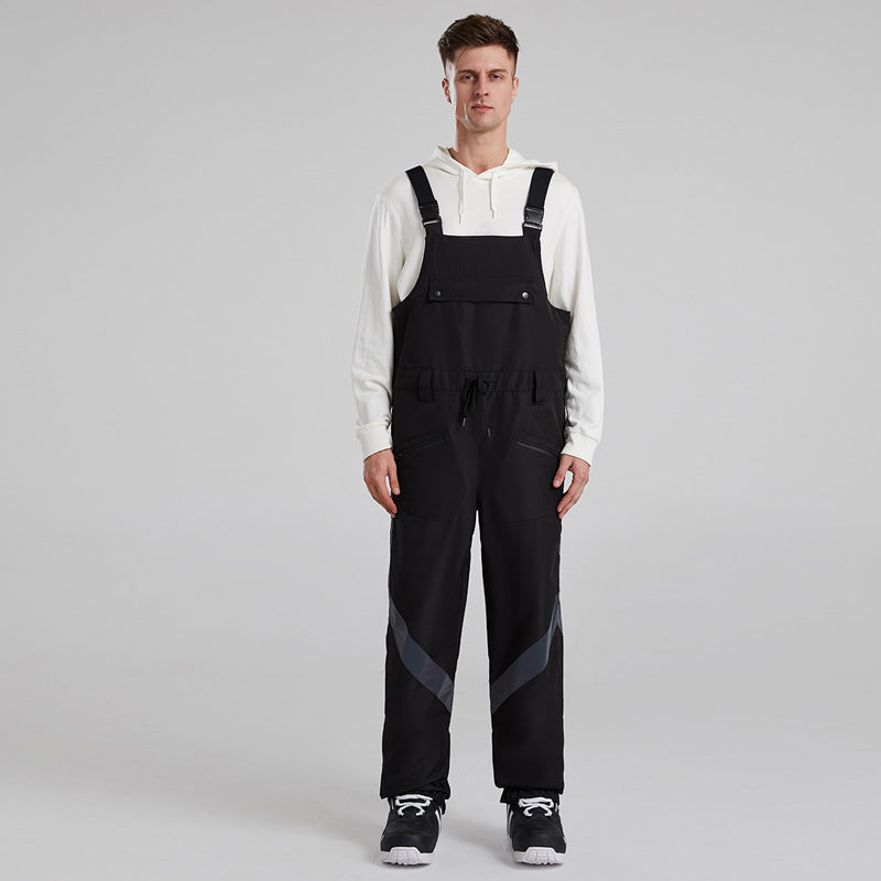 RIVIYELE Herren-Winterskihose im Slope-Style mit Reflektoren
