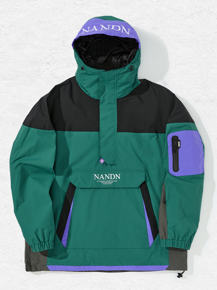 Damen Nandn Mountain Love Top Fashion Anorakjacke