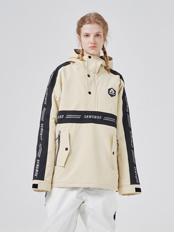 RAWRWAR Mountains Call Anorak Cargojacke für Herren, Wintermantel