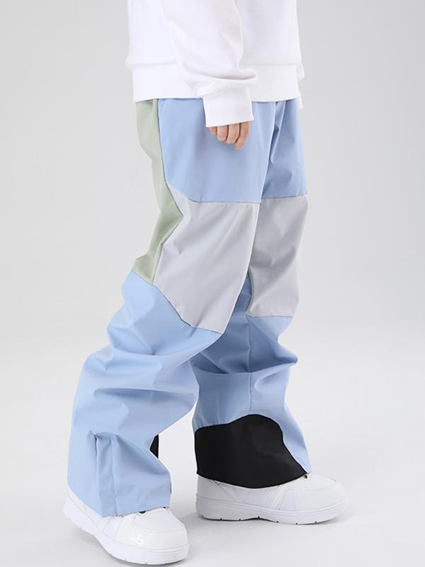 Searipe Winter Freerider Colorblock Skihose für Herren