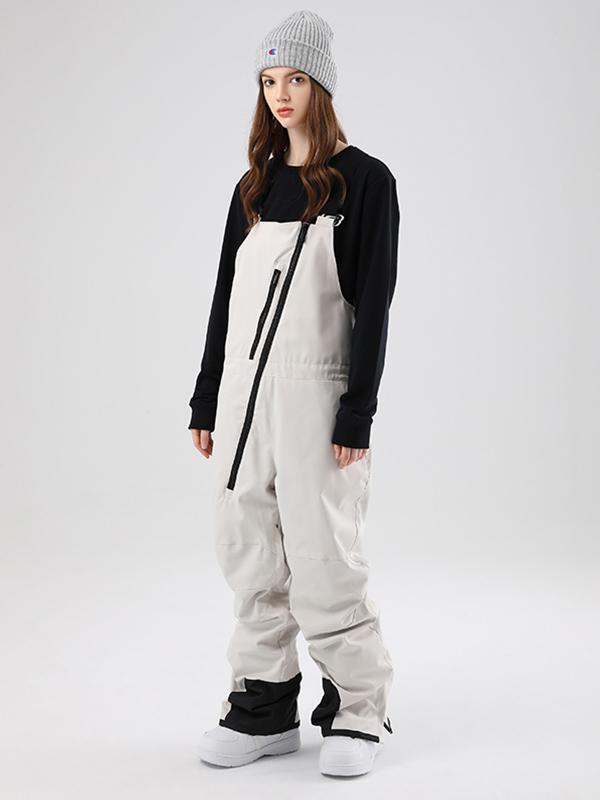 Searipe Herren Winter-Schneehose mit schrägem Reißverschluss