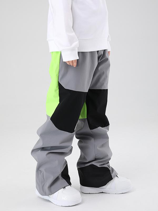 Searipe Winter Freerider Colorblock Skihose für Herren