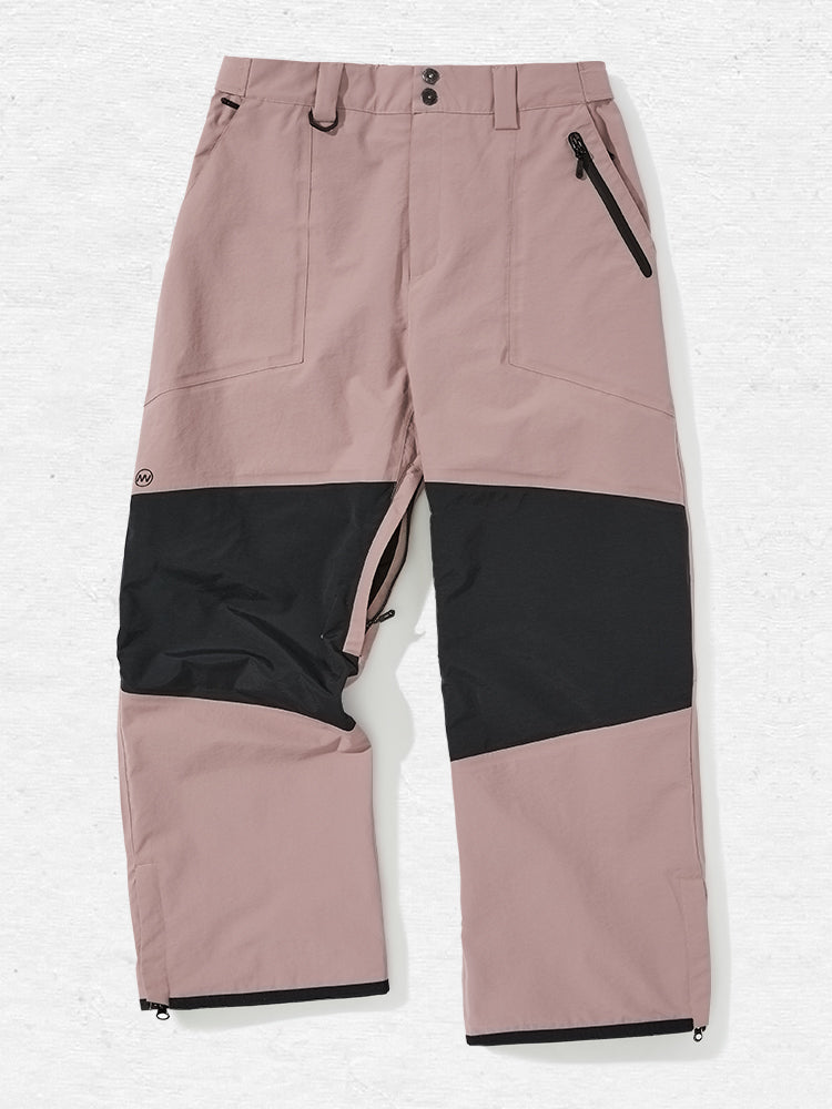 Nandn Colorblock Mountain Top Schneehose für Herren