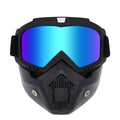 Snowverb Winter Ranger Unisex-Skibrille mit abnehmbarer Gesichtsmaske