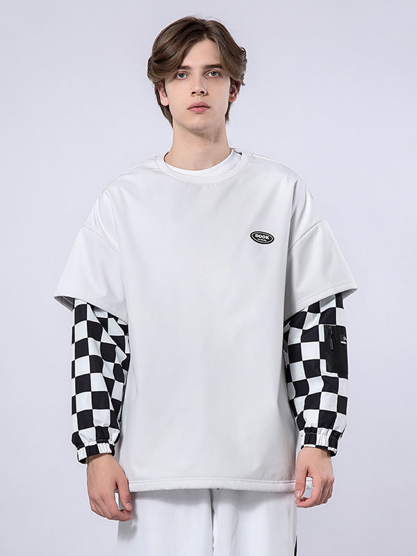 Damen-Pullover Dook Snow Fake Two mit Rundhalsausschnitt