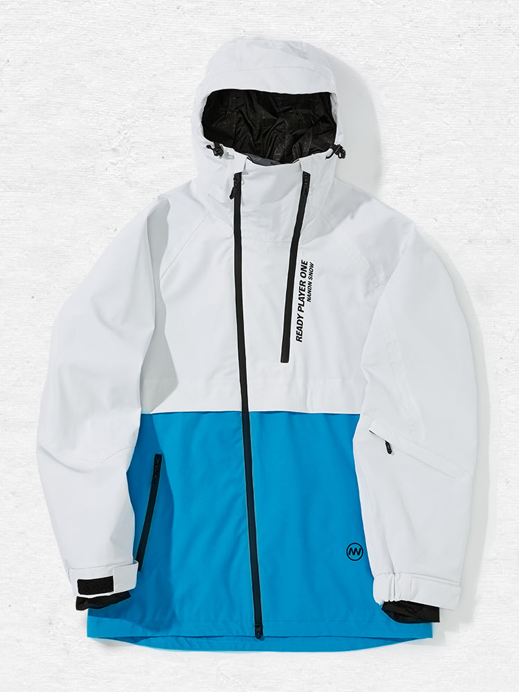 Nandn Candy Snow Oversize-Skijacke für Herren