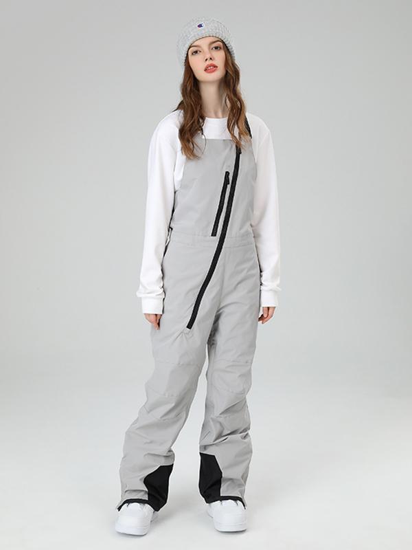 Searipe Herren Winter-Schneehose mit schrägem Reißverschluss
