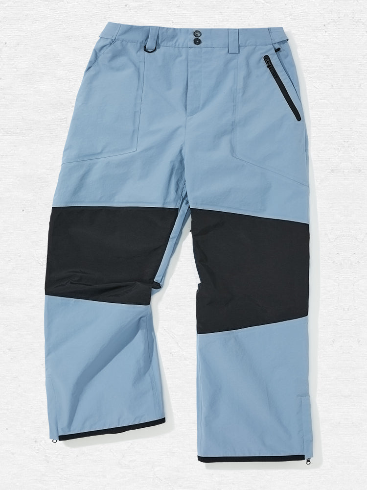 Nandn Colorblock Mountain Top Schneehose für Herren