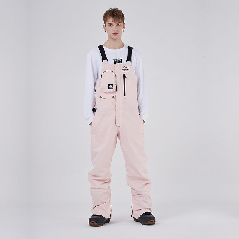 RAWRWAR Ice Storm Pocket Solid Snow Bib Pants für Damen
