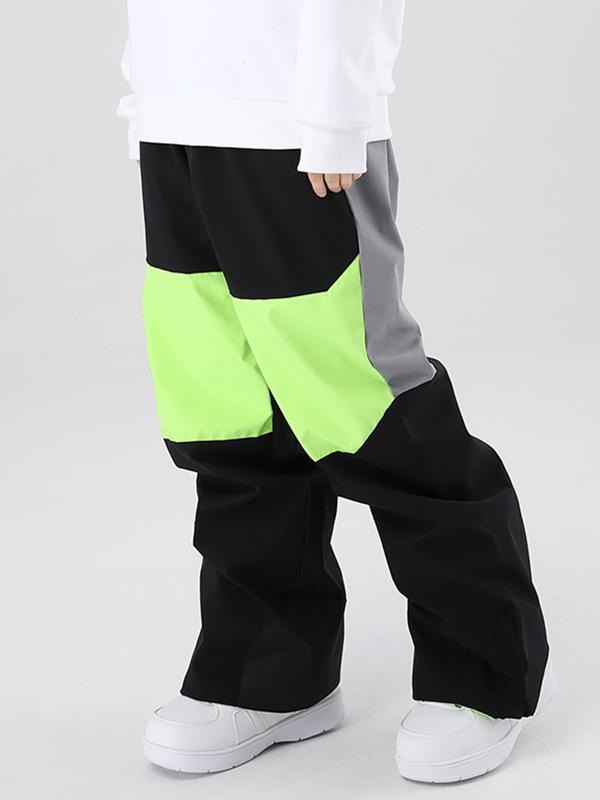 Searipe Winter Freerider Colorblock Skihose für Herren